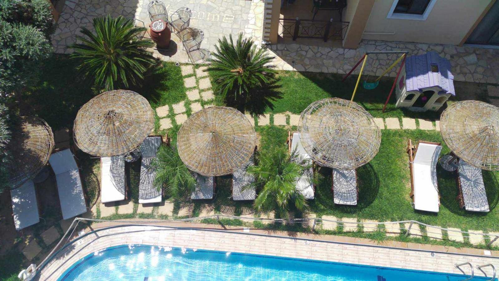 Villa Gereoudis Seaview Apartments-Pool & Bar Kolimvárion Luaran gambar