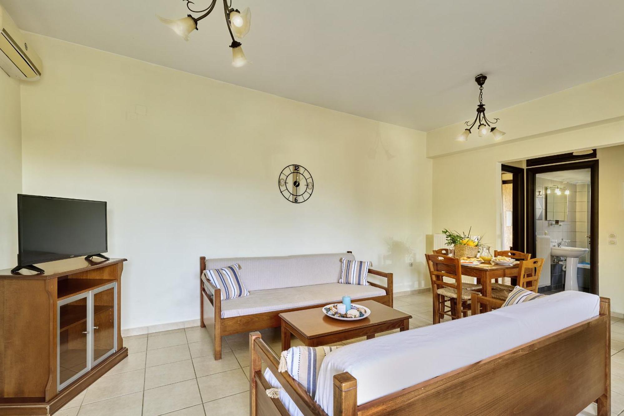 Villa Gereoudis Seaview Apartments-Pool & Bar Kolimvárion Luaran gambar