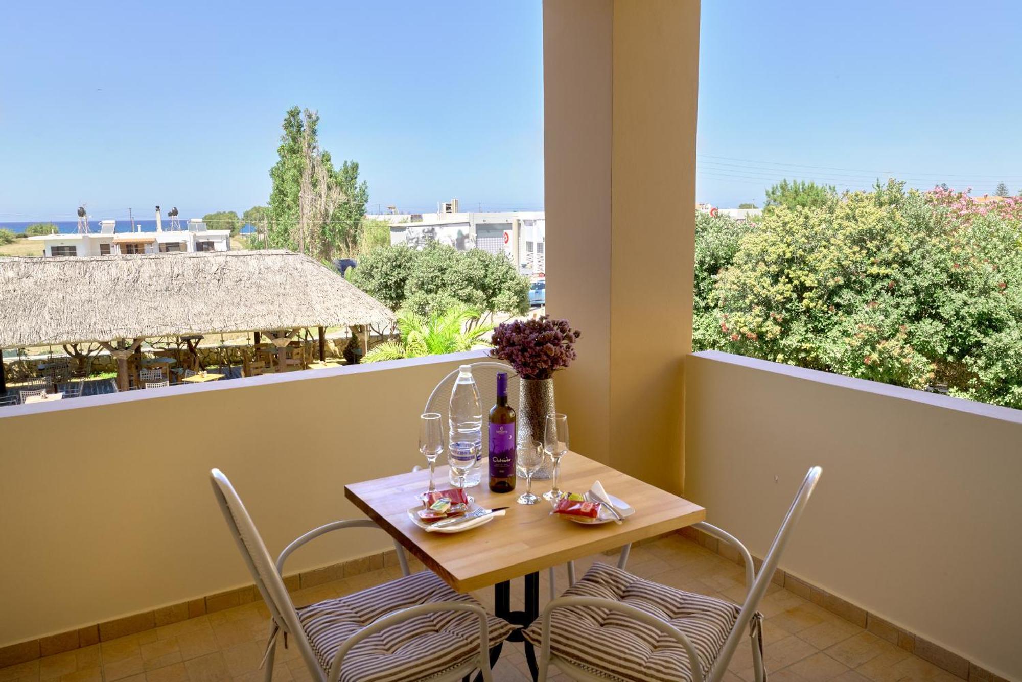 Villa Gereoudis Seaview Apartments-Pool & Bar Kolimvárion Luaran gambar