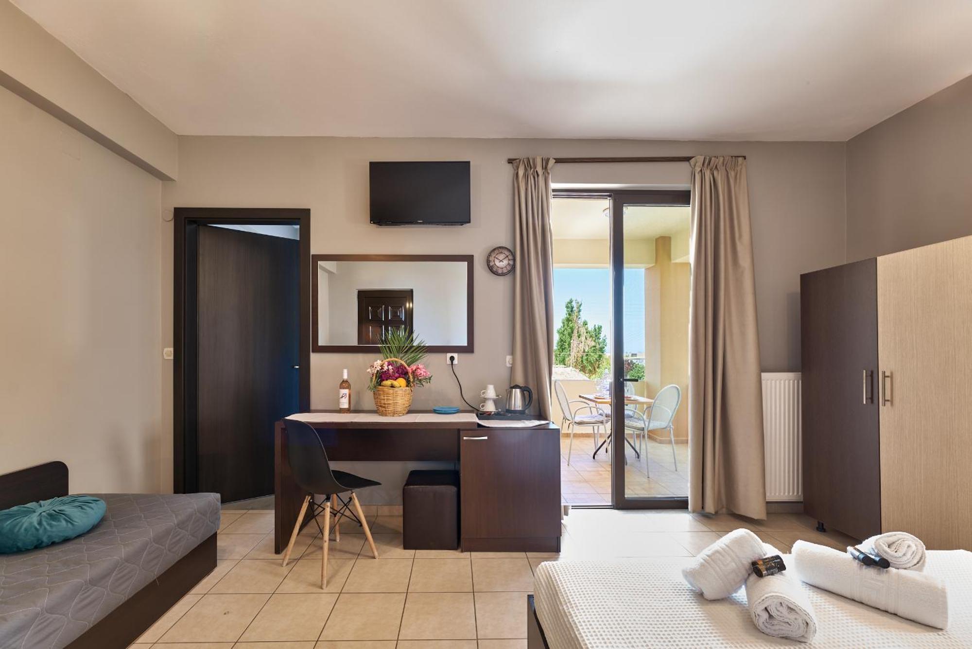 Villa Gereoudis Seaview Apartments-Pool & Bar Kolimvárion Luaran gambar
