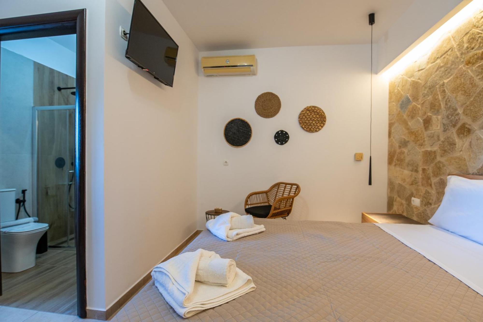 Villa Gereoudis Seaview Apartments-Pool & Bar Kolimvárion Luaran gambar