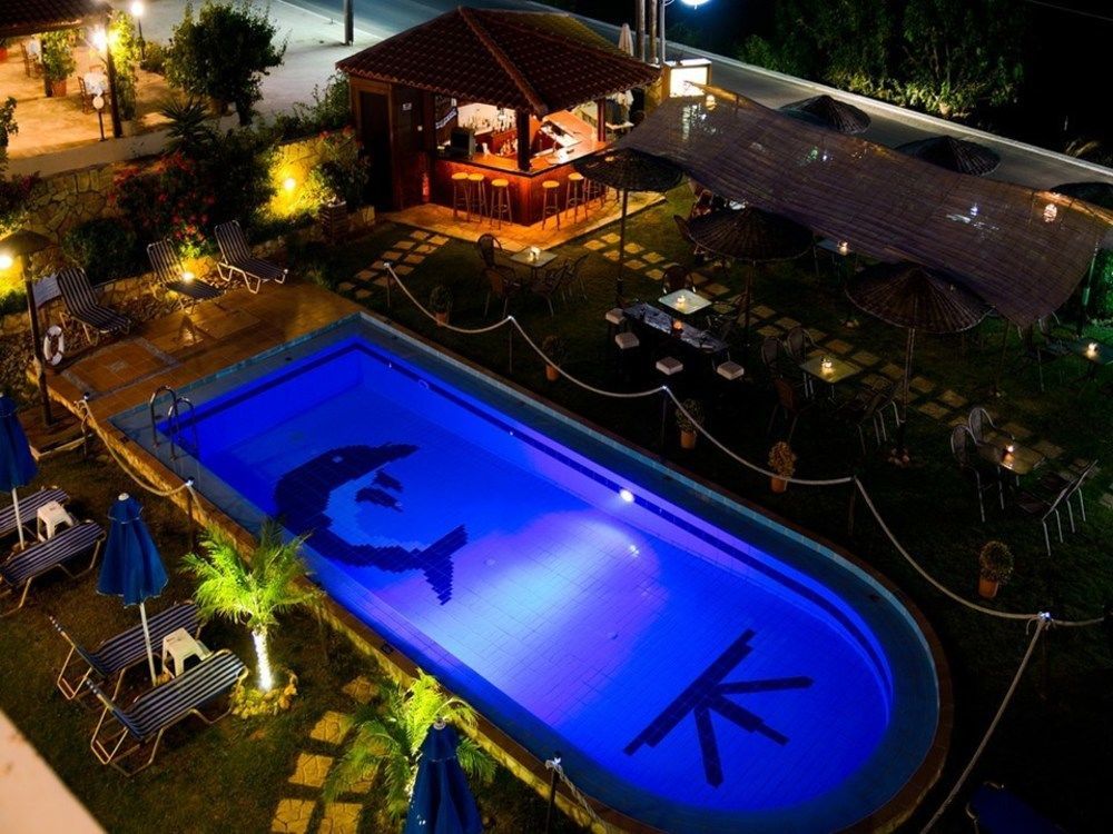 Villa Gereoudis Seaview Apartments-Pool & Bar Kolimvárion Luaran gambar
